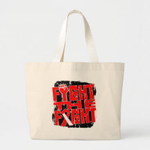 Oral Cancer Fight The Fight Tote Bags