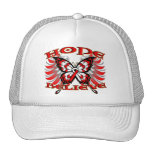 Oral Cancer Hope Believe Butterfly hats