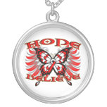 Oral Cancer Hope Believe Butterfly necklaces