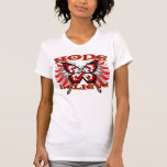 Oral Cancer Hope Believe Butterfly t-shirts