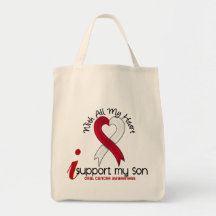 ORAL CANCER I Support My Son Bag