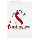 ORAL CANCER I Support My Uncle Card