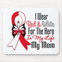 Oral Cancer Ribbon Hero My Mom mousepads by cancerapparel Oral Cancer Ribbon Hero My Mom mousepads