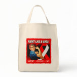 Oral Cancer Rosie Riveter - Fight Like a Girl bags