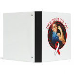 Oral Cancer - Rosie The Riveter - We Can Do It Binder