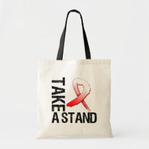 Oral Cancer Take A Stand Tote Bag
