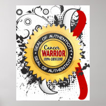 Oral Cancer Warrior 23 Poster