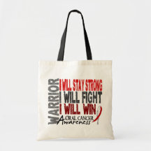 Oral Cancer Warrior Bag
