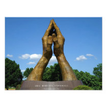 Oral Roberts University Praying Hands Art Photo