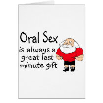 Oral Sex Is Always A Great Last Minute Gift cards
