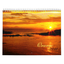 Orange 2011 calendar