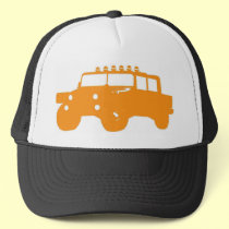 Orange 4x4 Hat