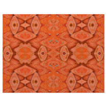 orange abstract scrapbook letterhead