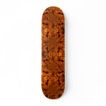 Orange Abstraction Skateboard