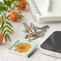 Orange Aid/ PopArt Flower keychains by RLMdesignes Orange Aid/ PopArt Flower keychains