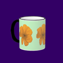 Orange Aid/ PopArt Flower mugs
