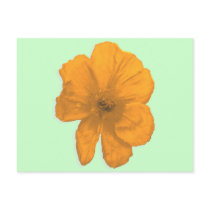 Orange Aid/ PopArt Flower postcards by RLMdesignes Orange Aid/ PopArt Flower postcards