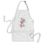 Orange and Bloom Blooms Aprons