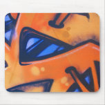 Orange And Blue Graffiti