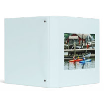 Orange and Blue Kayaks Mystic CT Binders