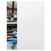 Orange and Blue Kayaks Mystic CT Custom Letterhead