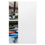Orange and Blue Kayaks Mystic CT Custom Stationery