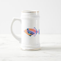 Orange and Blue Tropical Fish Mug