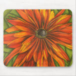 "Orange and Green" by Jenny Koch Mousepad