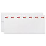 Orange and Magenta Evening Primroses Custom Rack Card