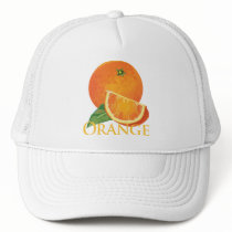 Orange and Orange Slice Hats