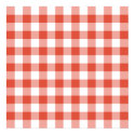 Orange and White Gingham Pattern