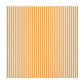 Orange and White Striped Pattern Canvas Prints