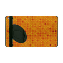 Orange and Yellow Polka Dots iPad Cases