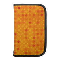 Orange and Yellow Polka Dots Organizer