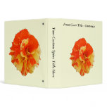 Orange and Yellow Rose binders