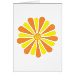 Orange and yellow sunshine energy burst cards cards