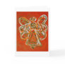 Orange Angel Greeting Card