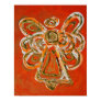 Orange Angel Poster Print