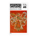 Orange Angel Stamp