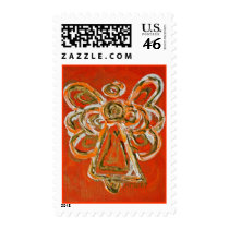Orange Angel Stamp