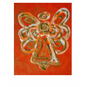 Orange Angel T-shirt (Image on Back)