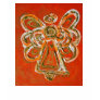 Orange Angel T-shirt (Image on Back)