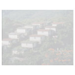 Orange Attractive plantation homes flowers Letterhead Template