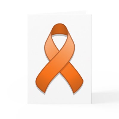 Cancer Ribbon Orange