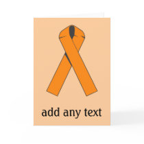 Orange Awareness Ribbon Products cards by AwarenessRibbons Orange Awareness Ribbon Products cards