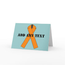 Orange Awareness Ribbon Products cards by AwarenessRibbons Orange Awareness Ribbon Products cards