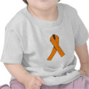 Orange Awareness Ribbon Products t-shirts by AwarenessRibbons Orange Awareness Ribbon Products t-shirts