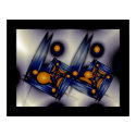 orange balloons #2 posters