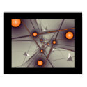 orange balloons *3 posters