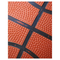 Orange Baseket Ball Customized Letterhead
